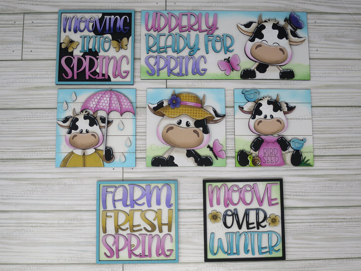 Interchangeable Tile: Dairy Cow Spring