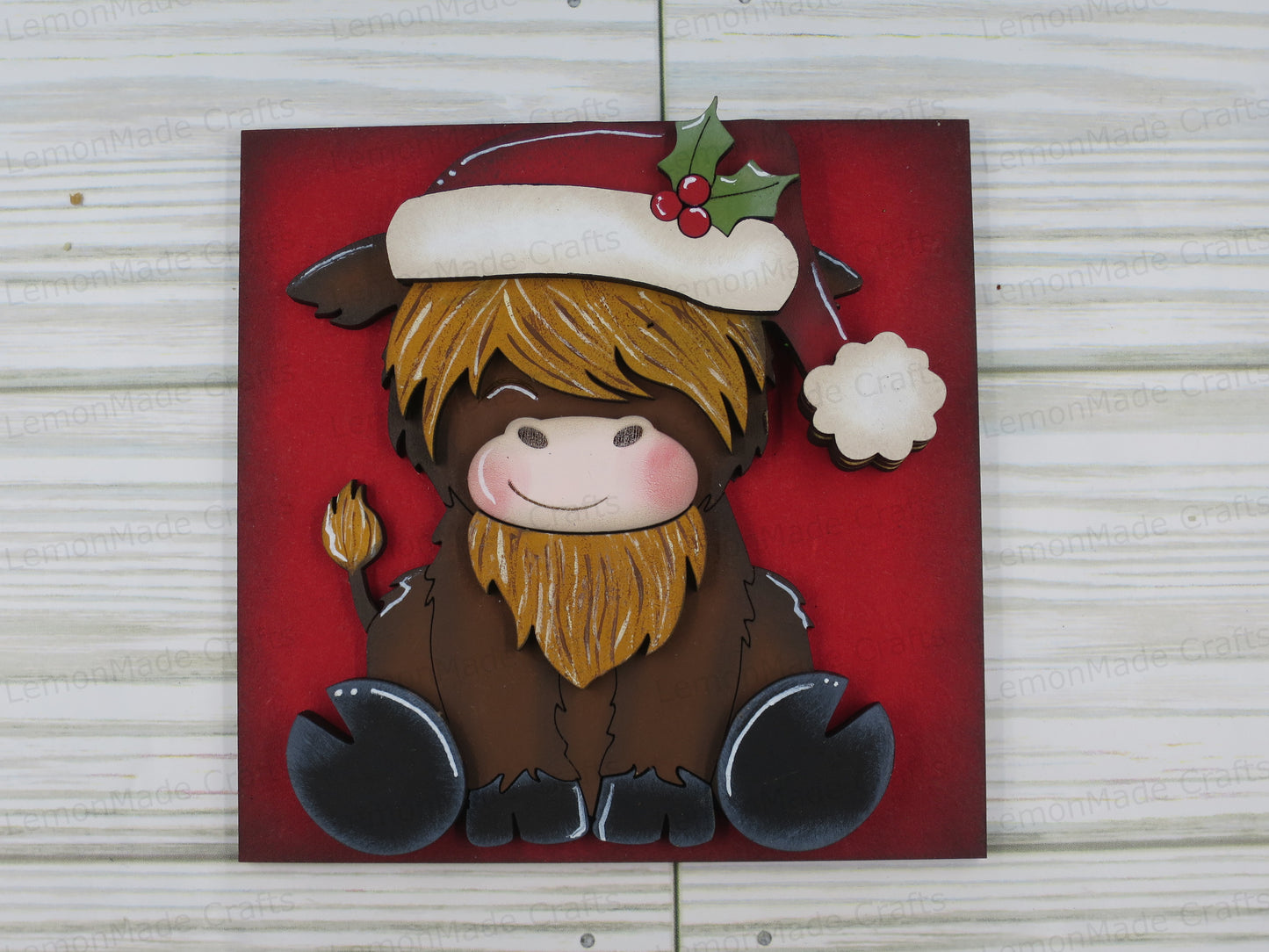 Interchangeable Tile: Highland Christmas
