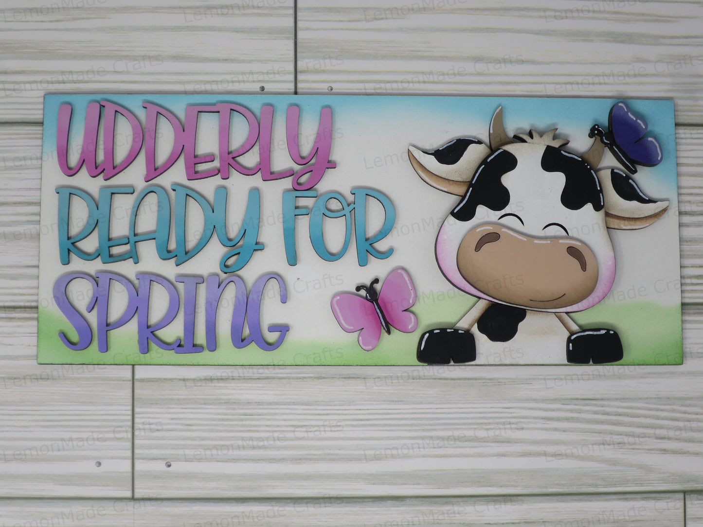 Interchangeable Tile: Dairy Cow Spring