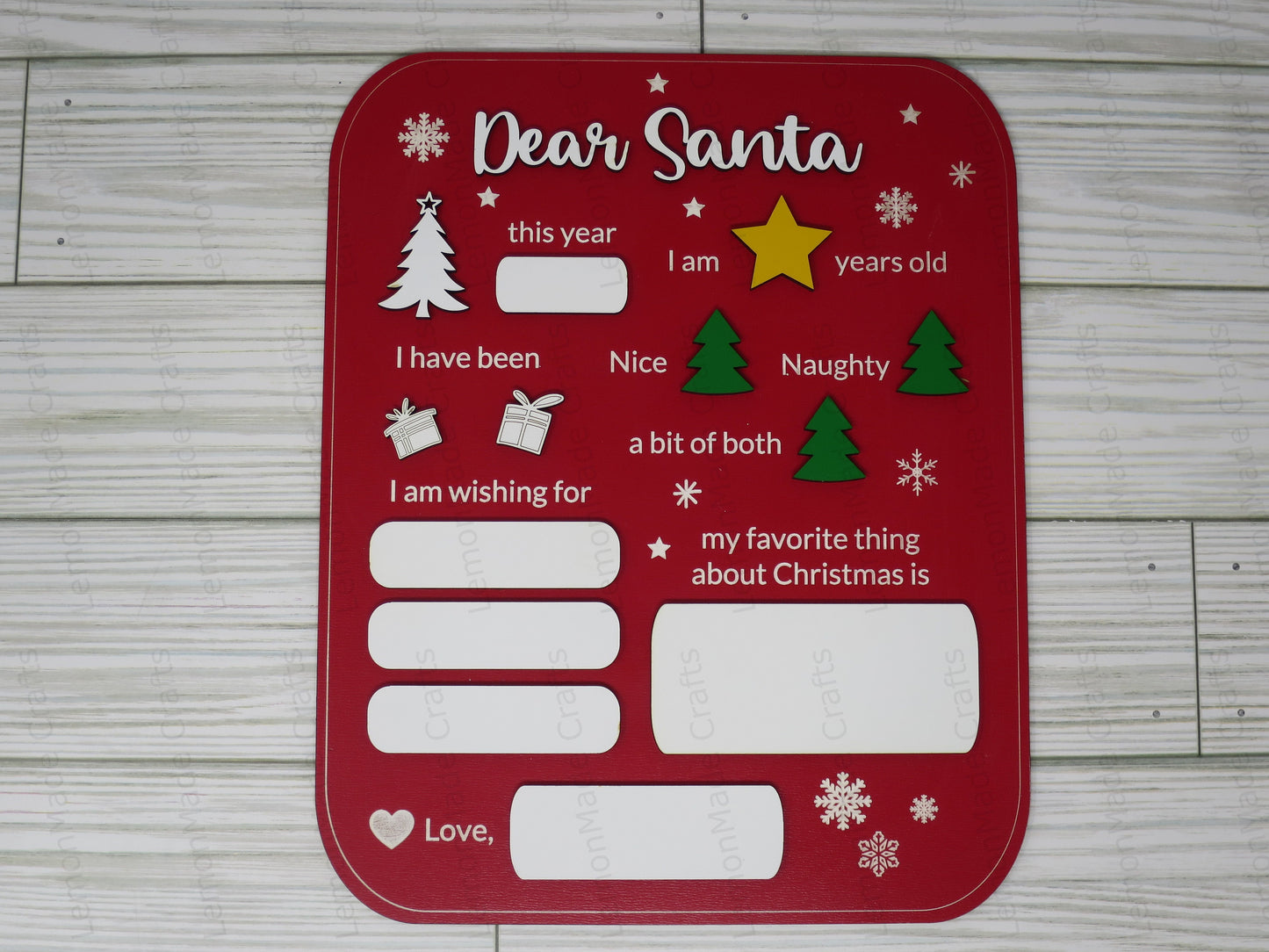 Santa Board