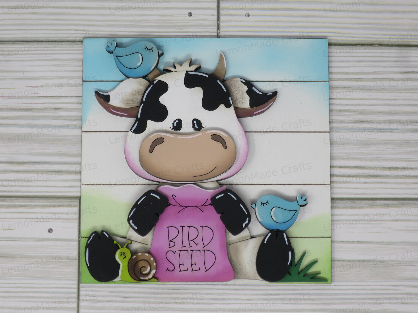 Interchangeable Tile: Dairy Cow Spring