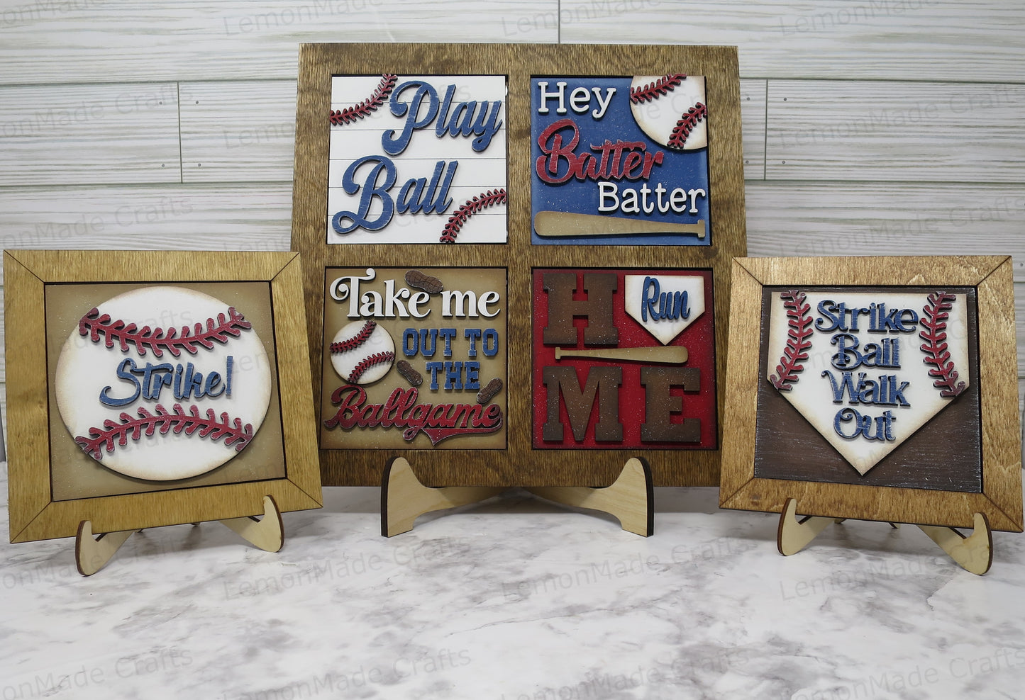 Interchangeable Tile: Baseball