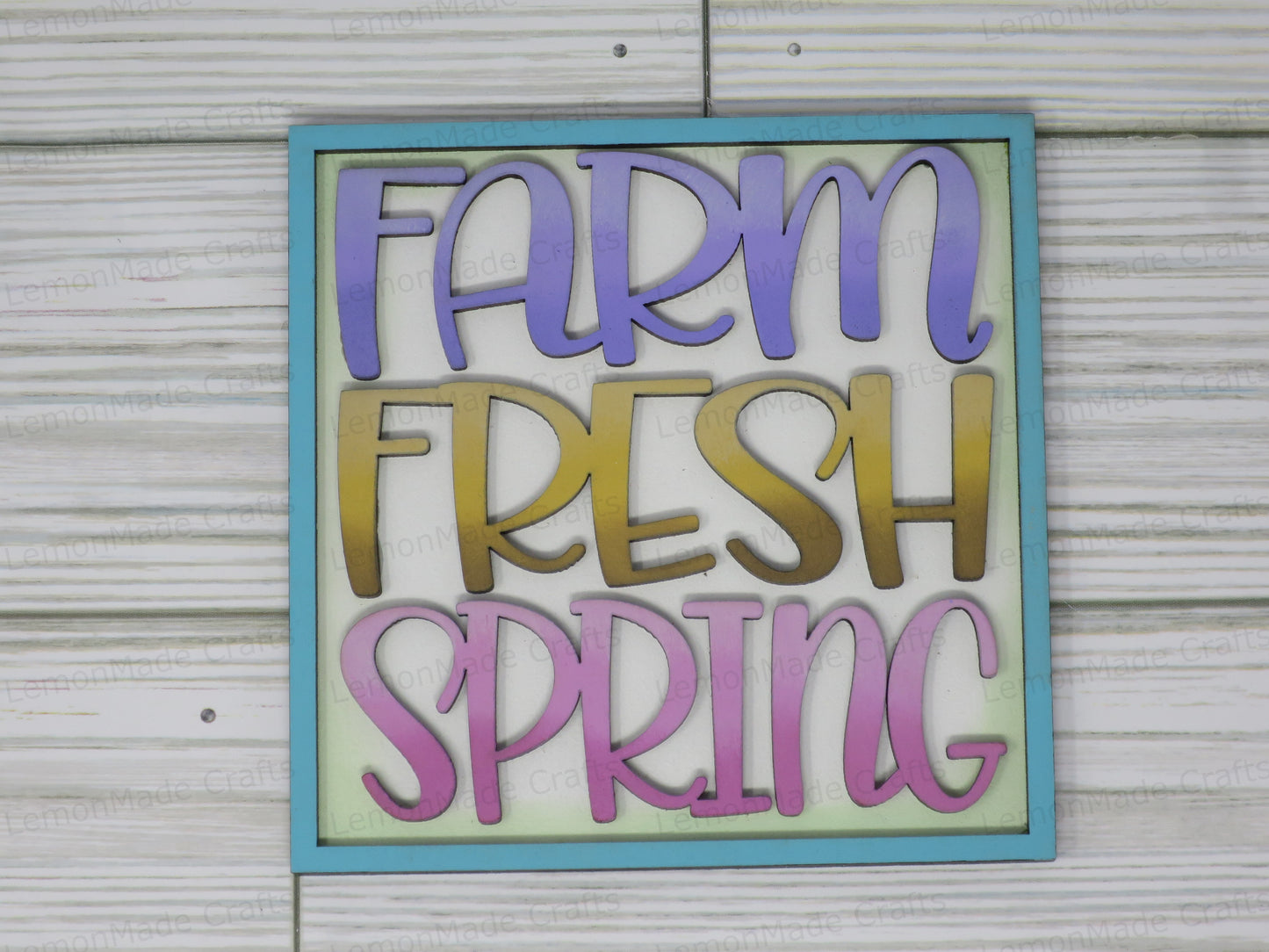 Interchangeable Tile: Dairy Cow Spring