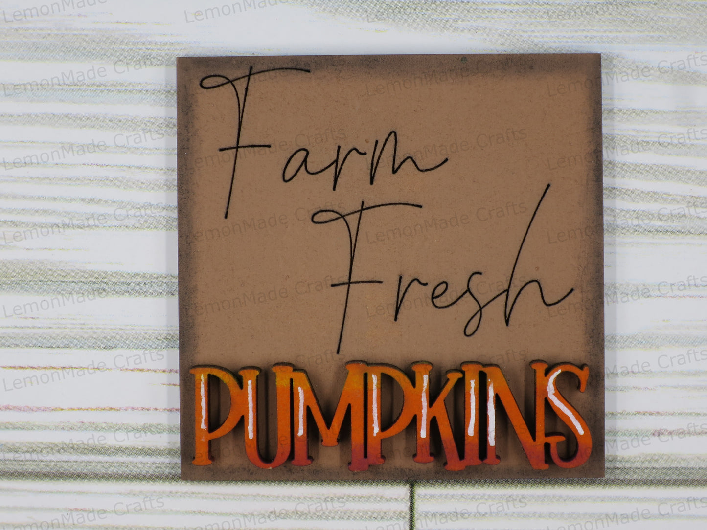 Interchangeable Mini Tile: Fall
