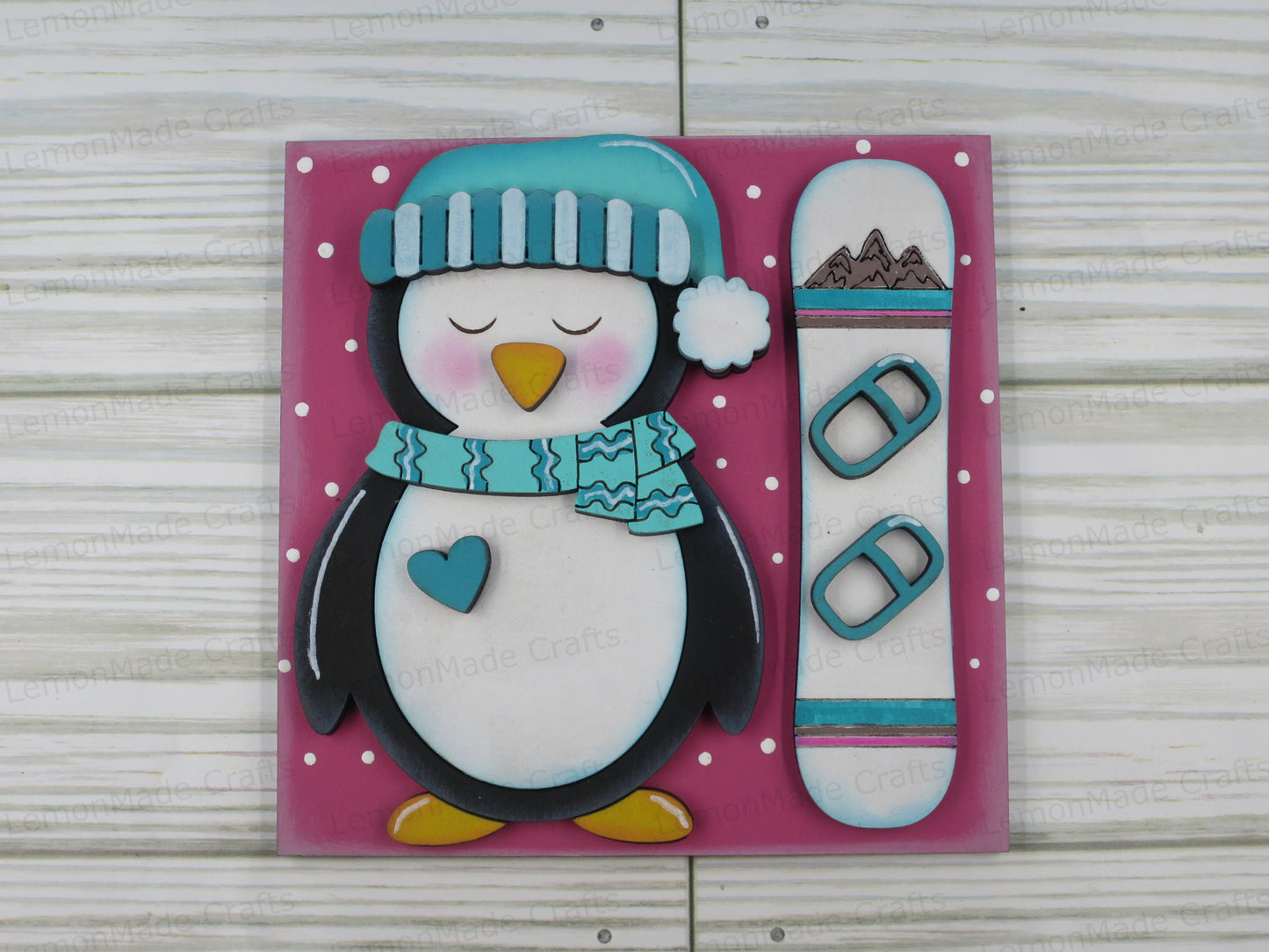 Interchangeable Tile: Chill Penguin