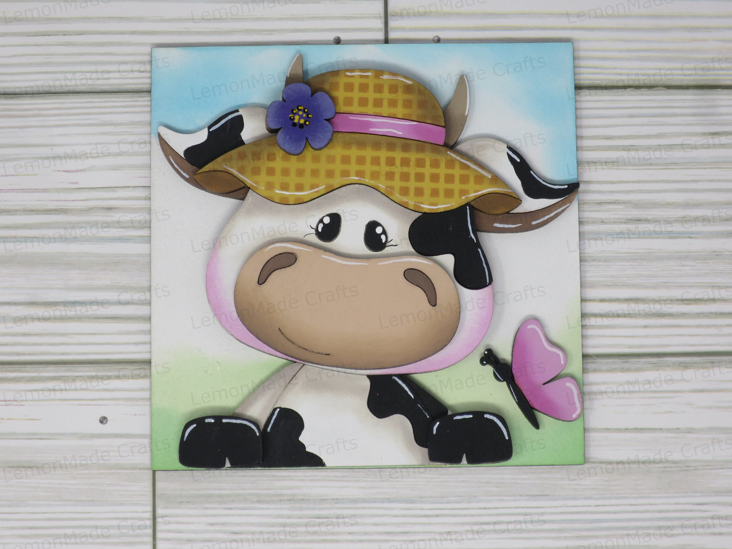 Interchangeable Tile: Dairy Cow Spring