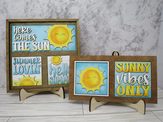 Interchangeable Tile: Sunshine Summer