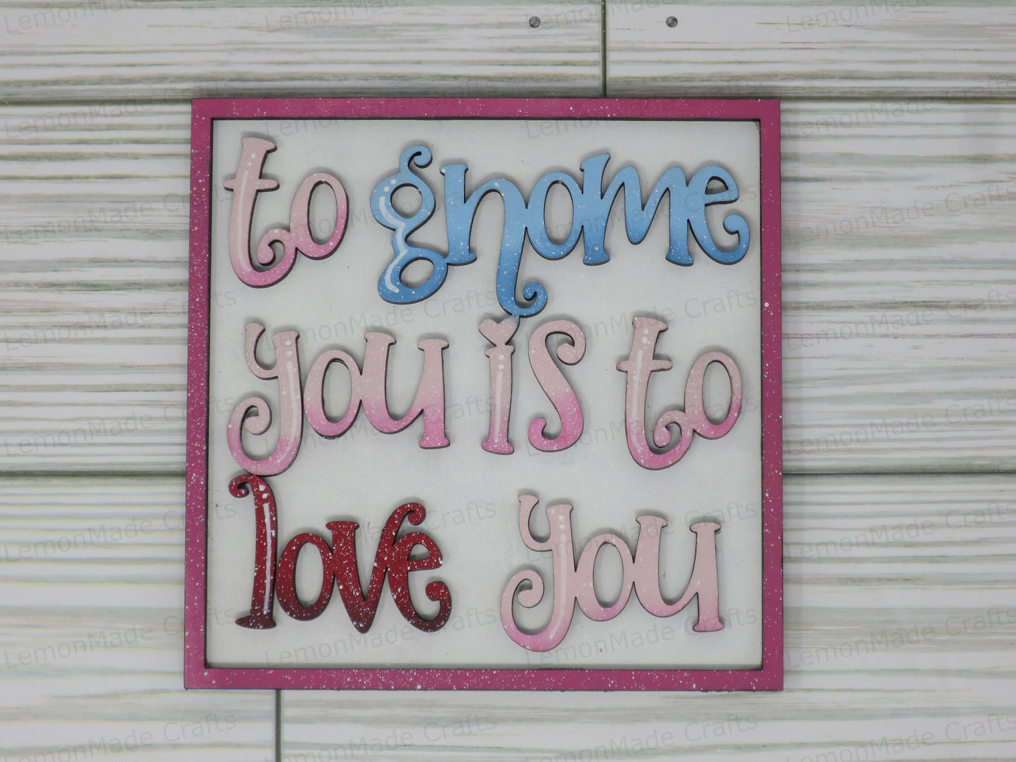 Interchangeable Tile: Gnome Valentine Two