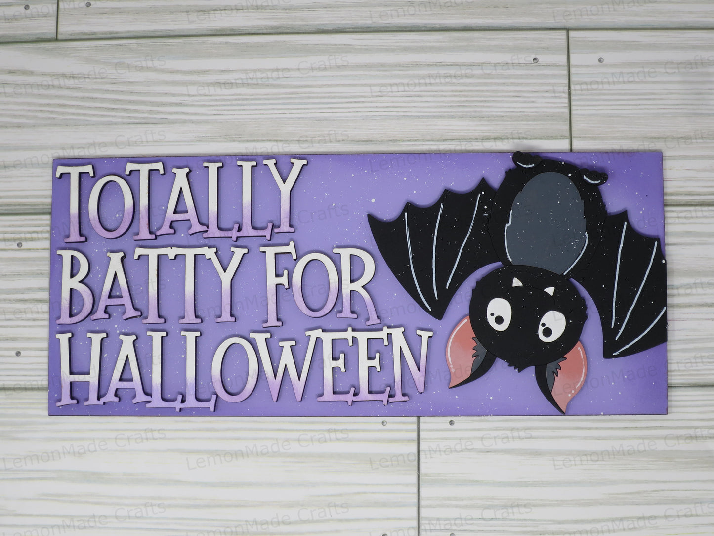 Interchangeable Tile: Halloween Bat