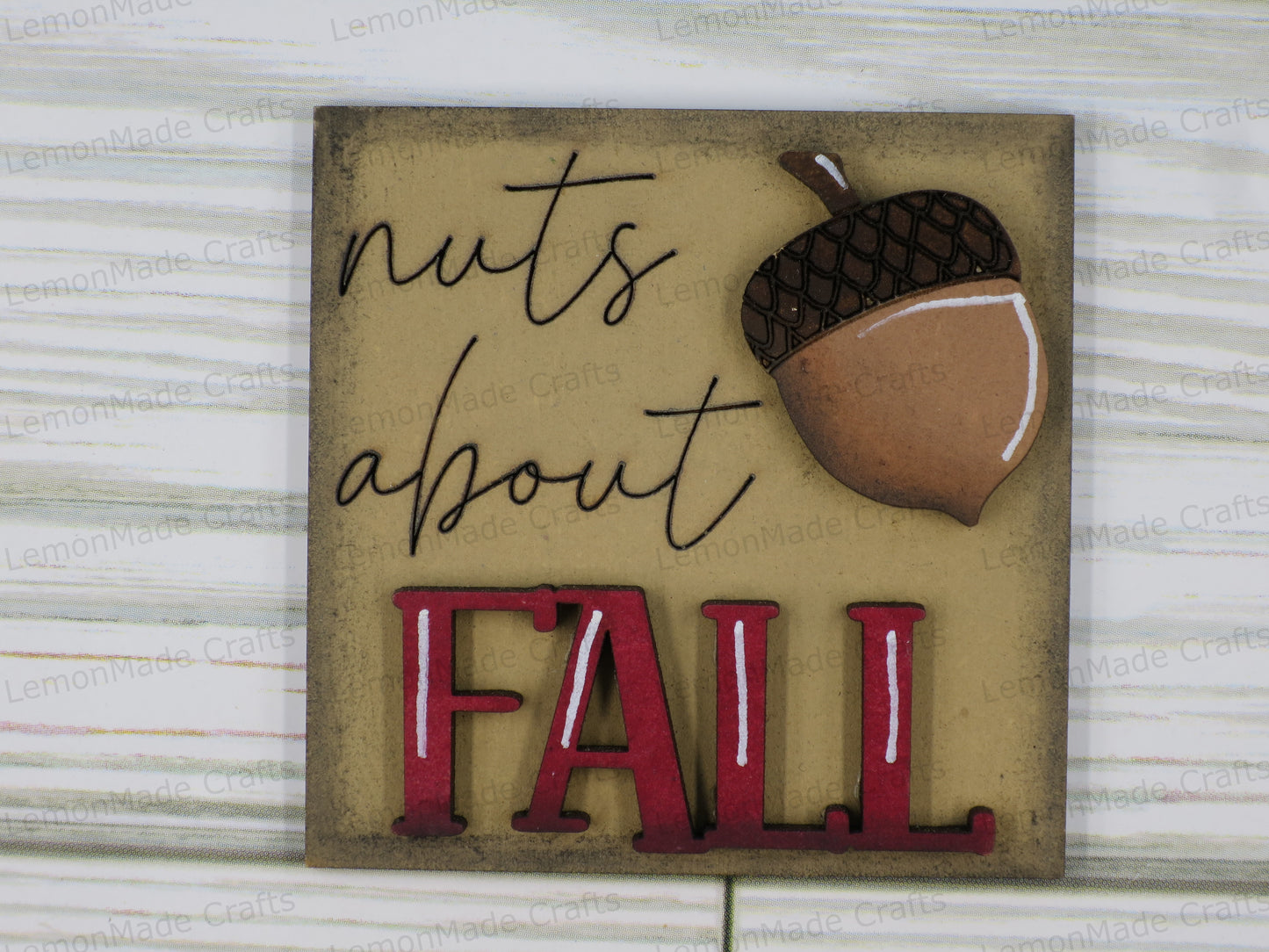Interchangeable Mini Tile: Fall