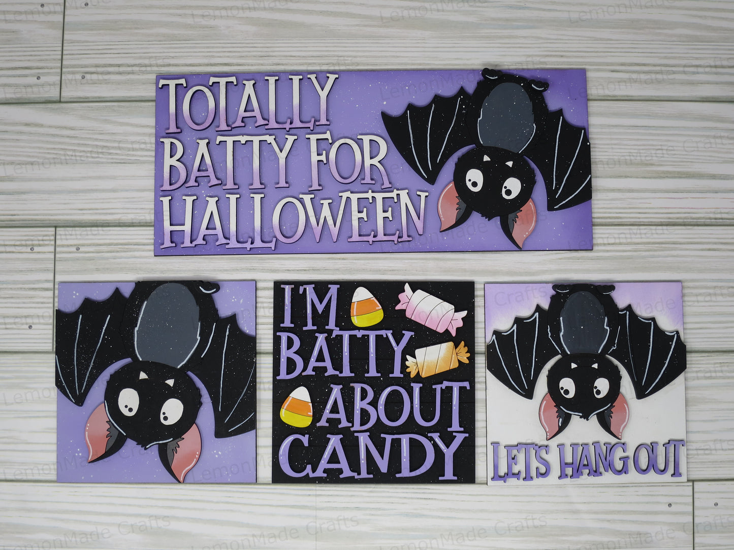 Interchangeable Tile: Halloween Bat