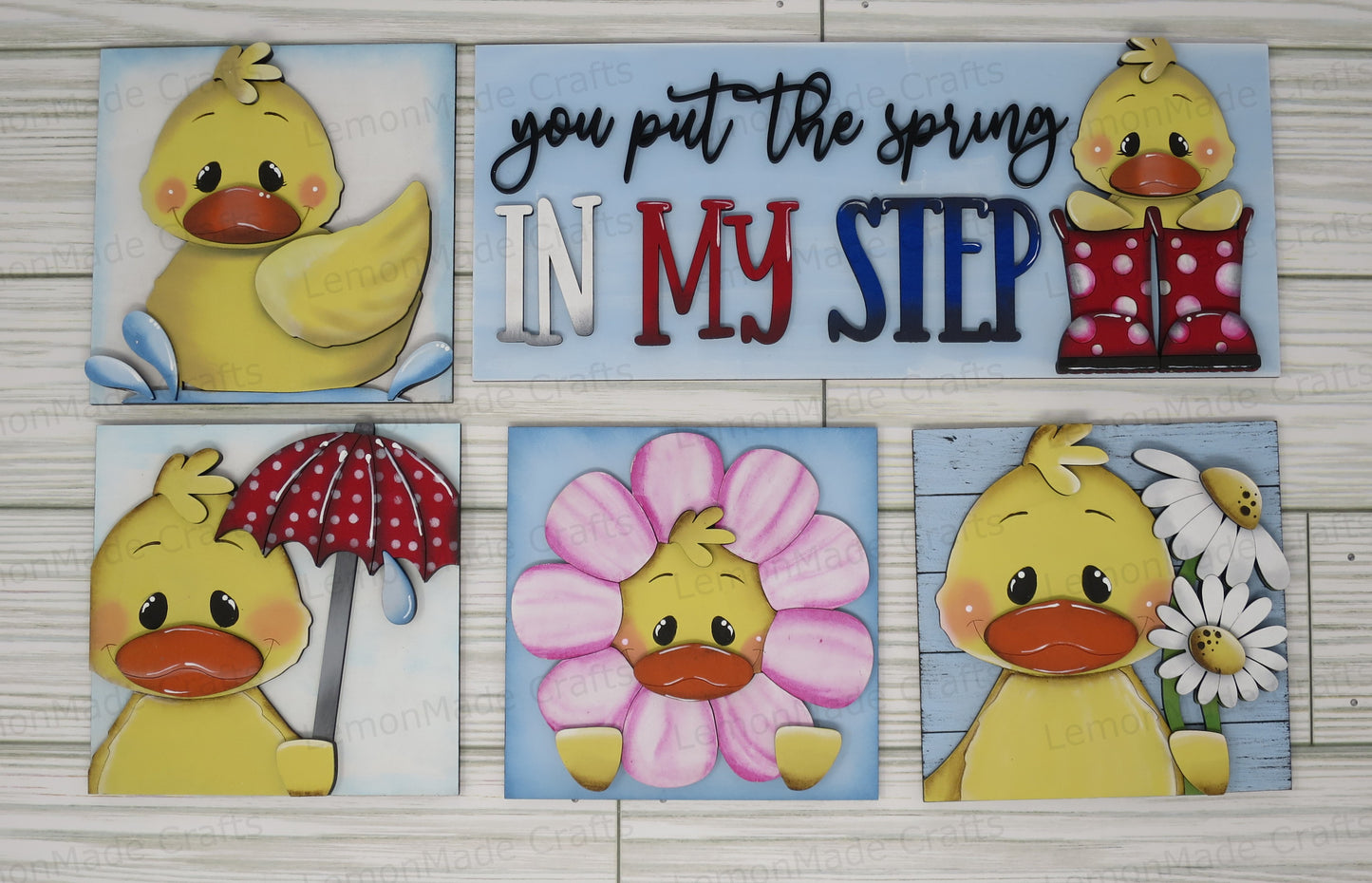 Interchangeable Tile: Duck Spring