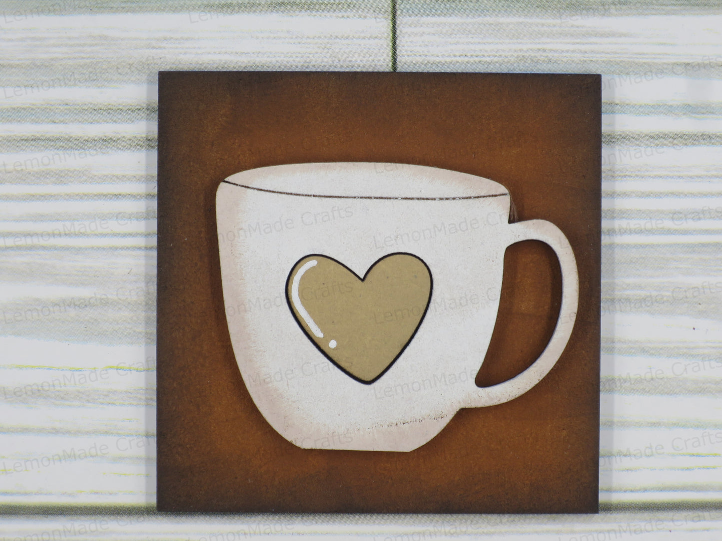 Interchangeable Mini Tile: Coffee
