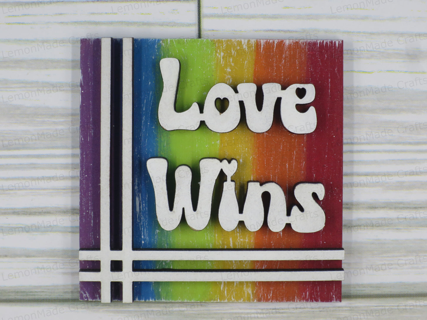 Interchangeable Mini Tile: Pride One