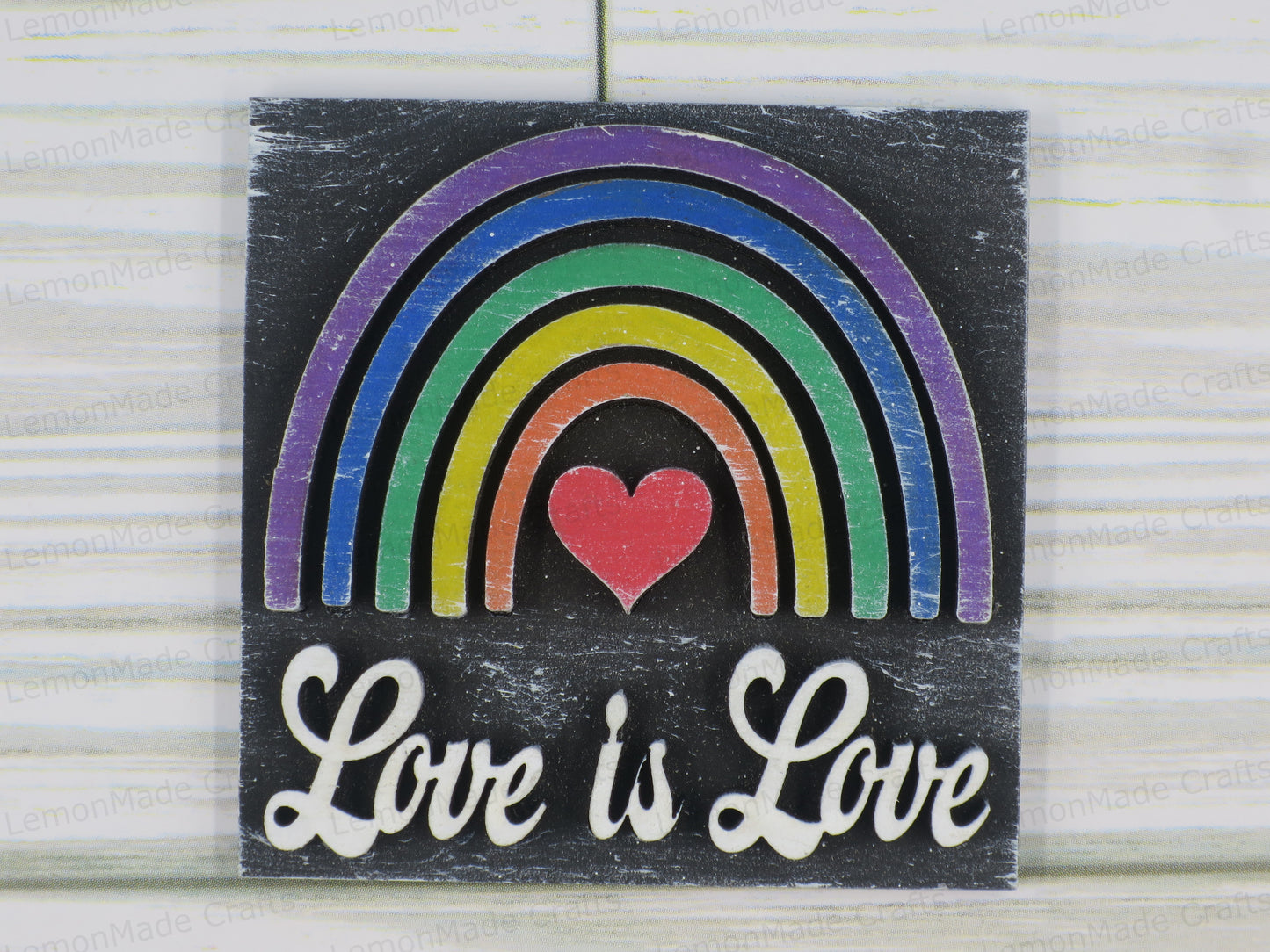 Interchangeable Mini Tile: Pride One