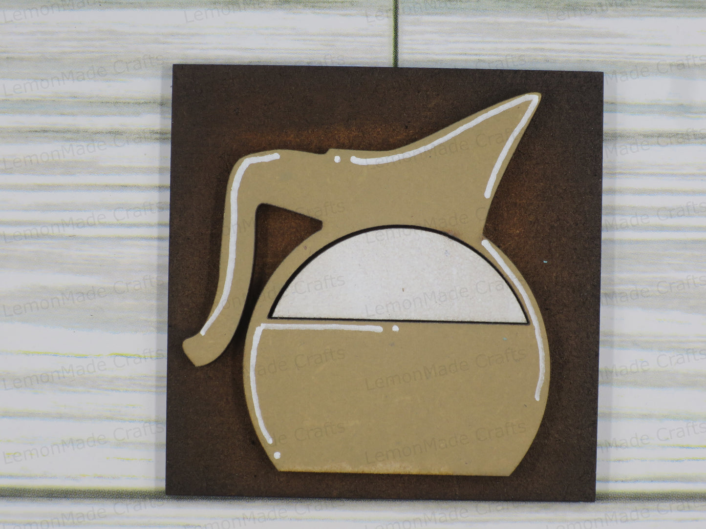 Interchangeable Mini Tile: Coffee