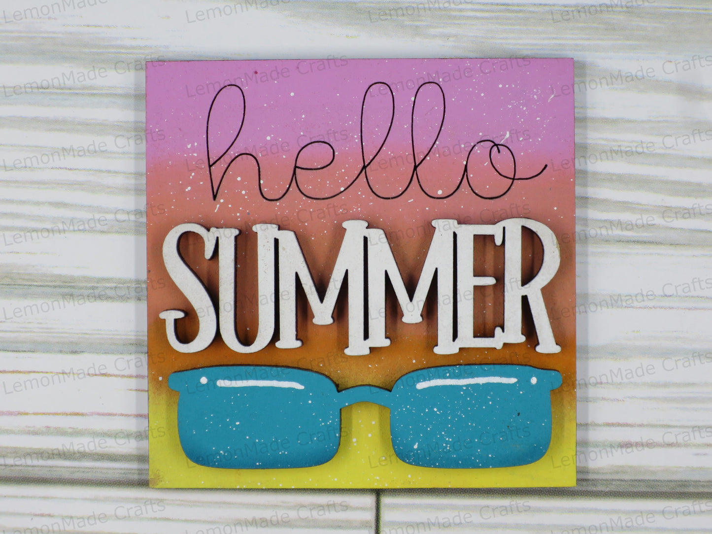Interchangeable Mini Tile: Summer