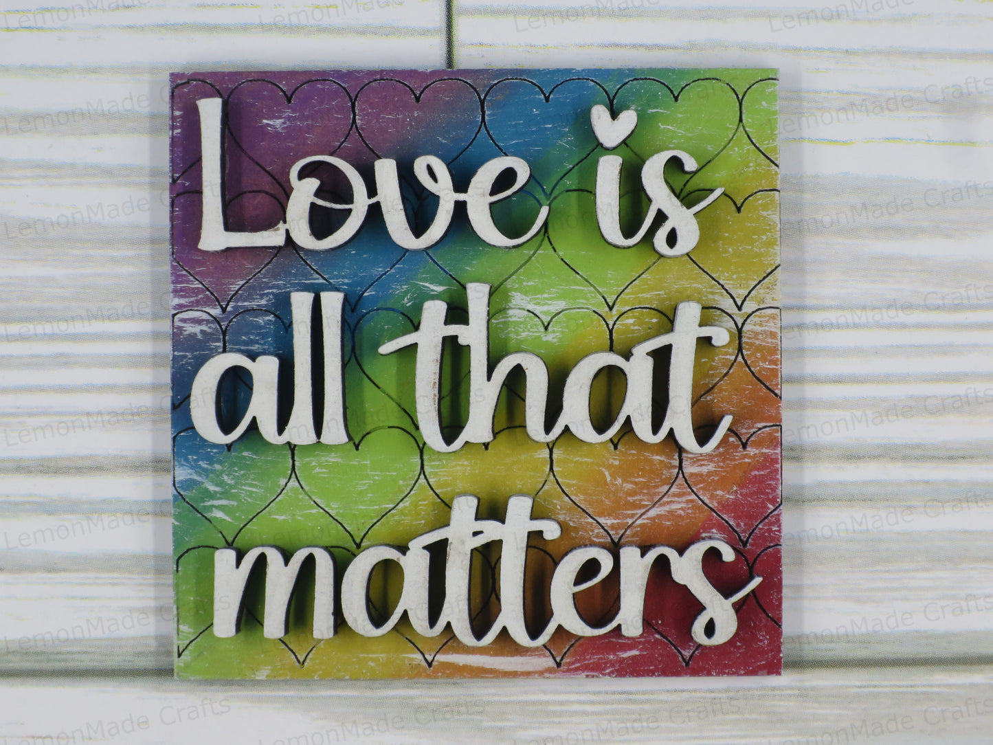 Interchangeable Mini Tile: Pride One