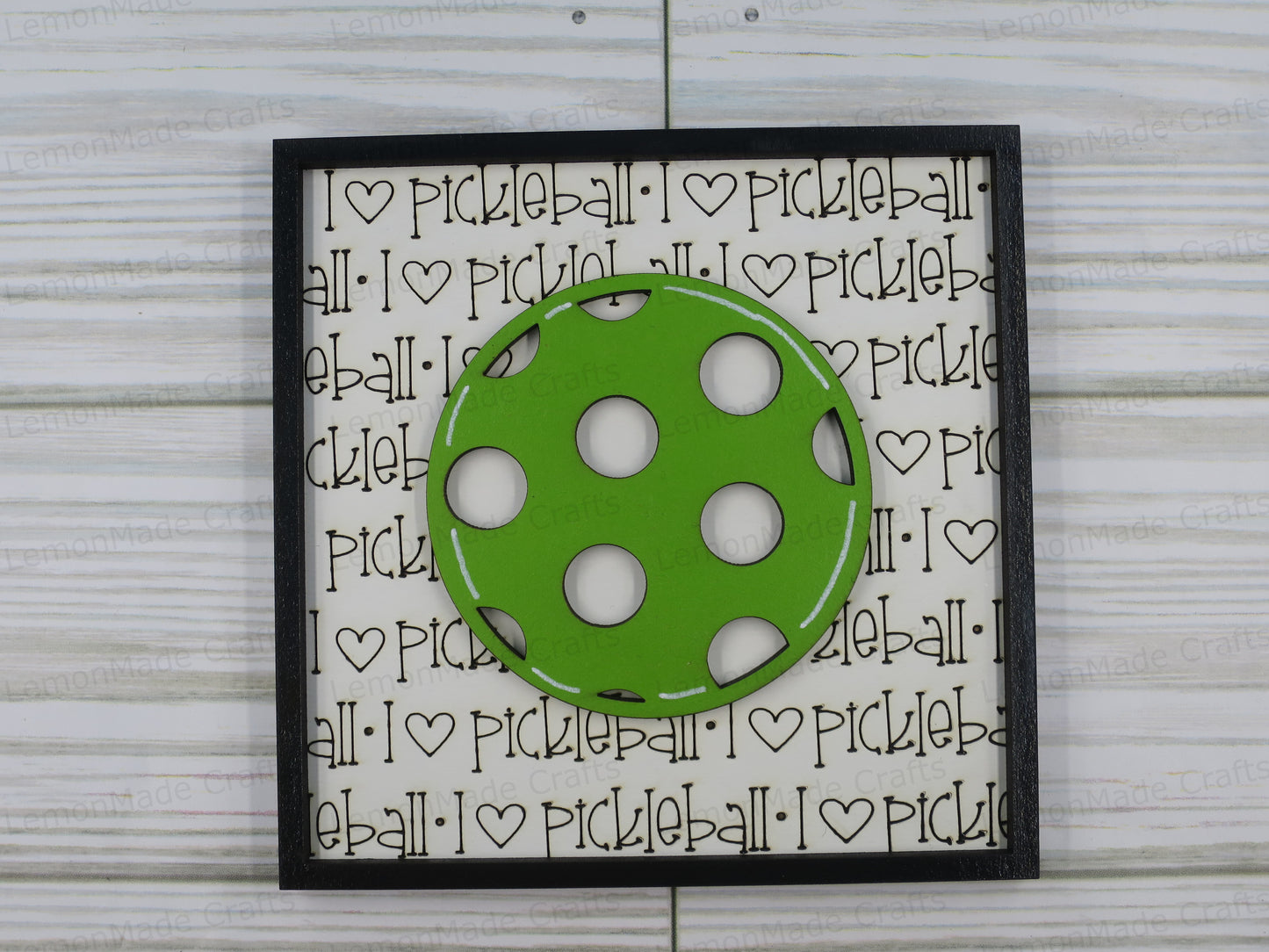 Interchangeable Tile: Play Pickleball