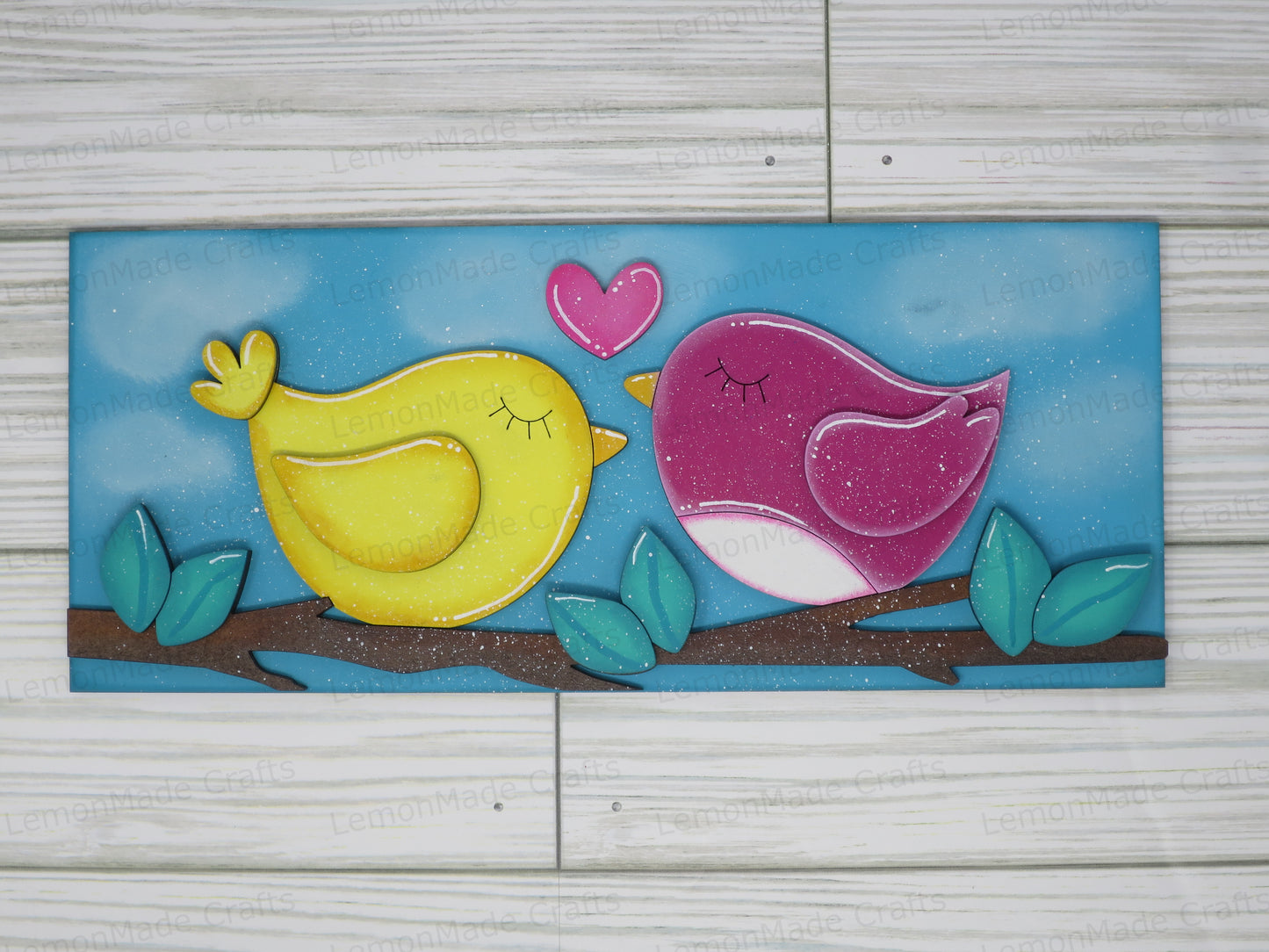 Interchangeable Tile: Love Birds