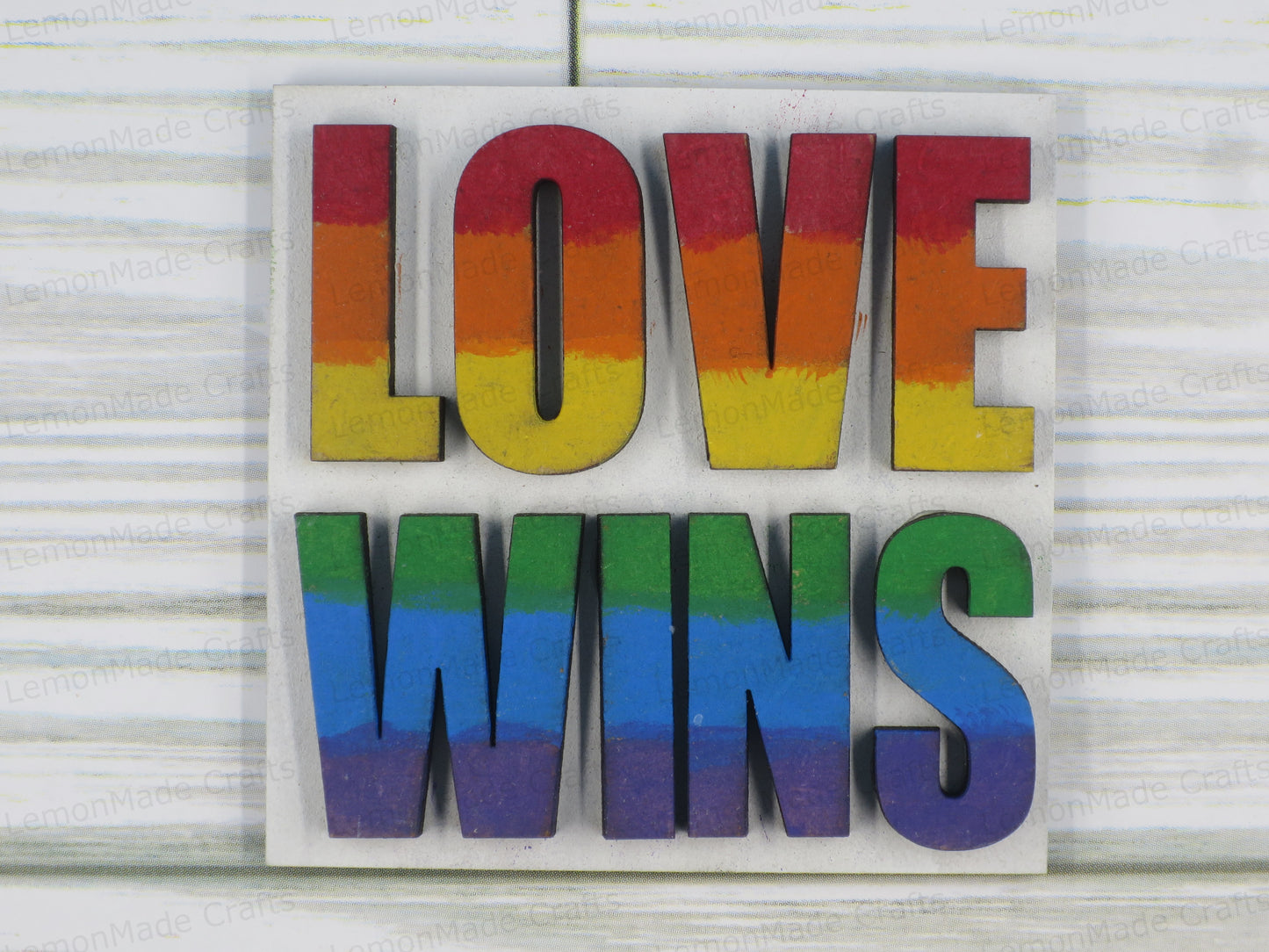 Interchangeable Mini Tile: Summer Pride