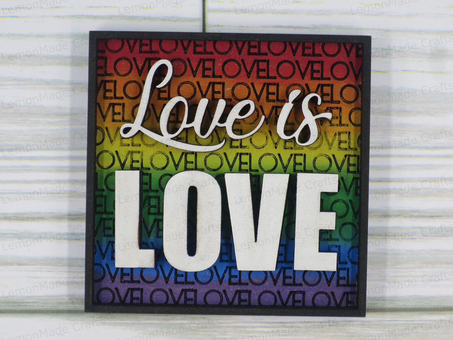 Interchangeable Mini Tile: Summer Pride