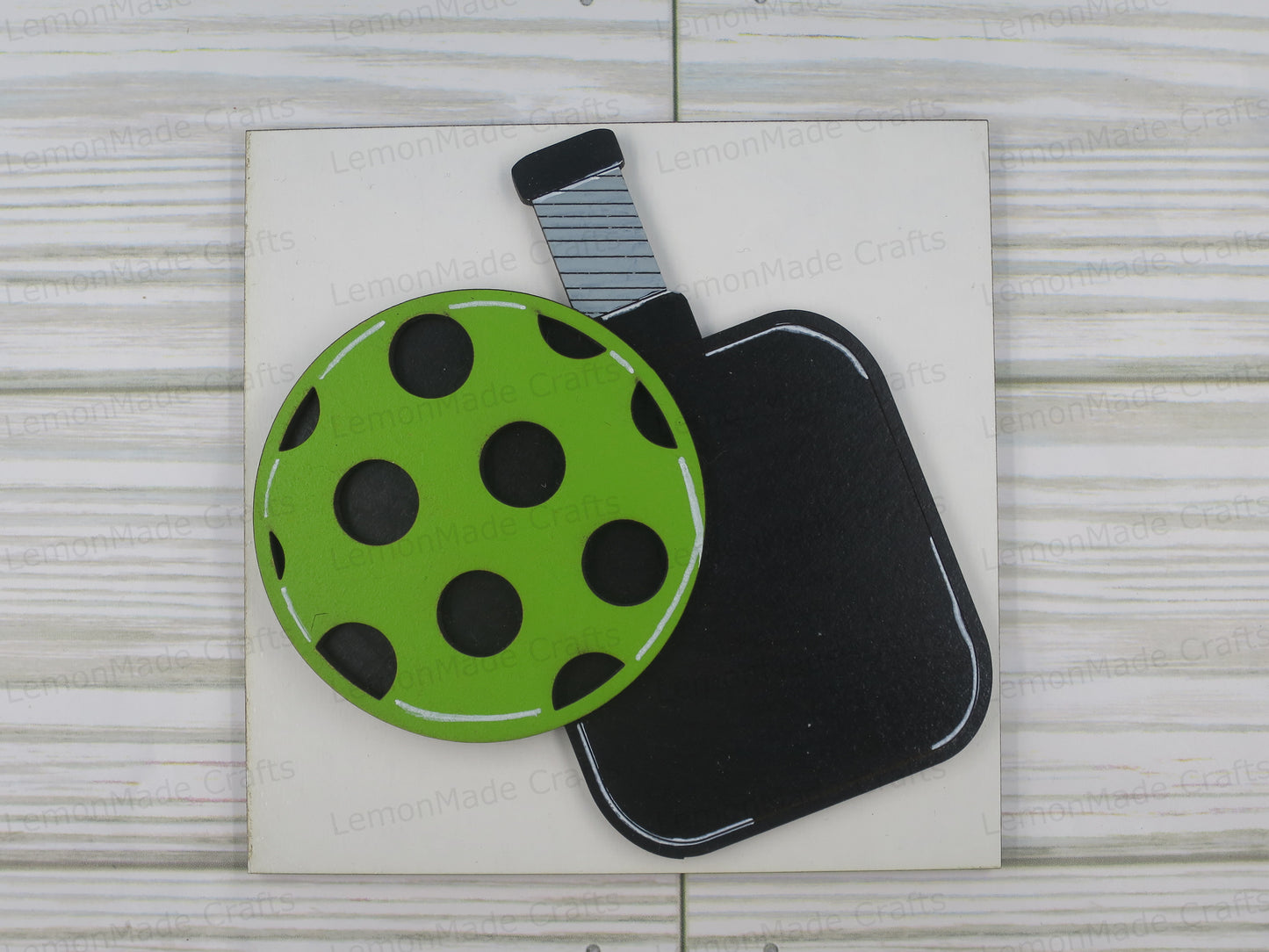 Interchangeable Tile: Play Pickleball