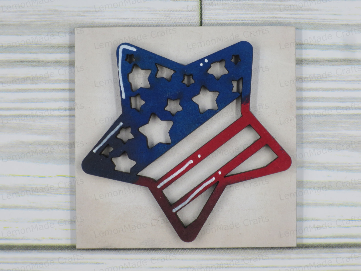 Interchangeable Mini Tile: Fourth of July