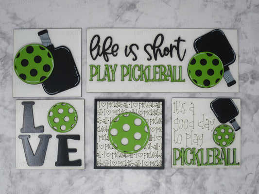 Interchangeable Tile: Play Pickleball