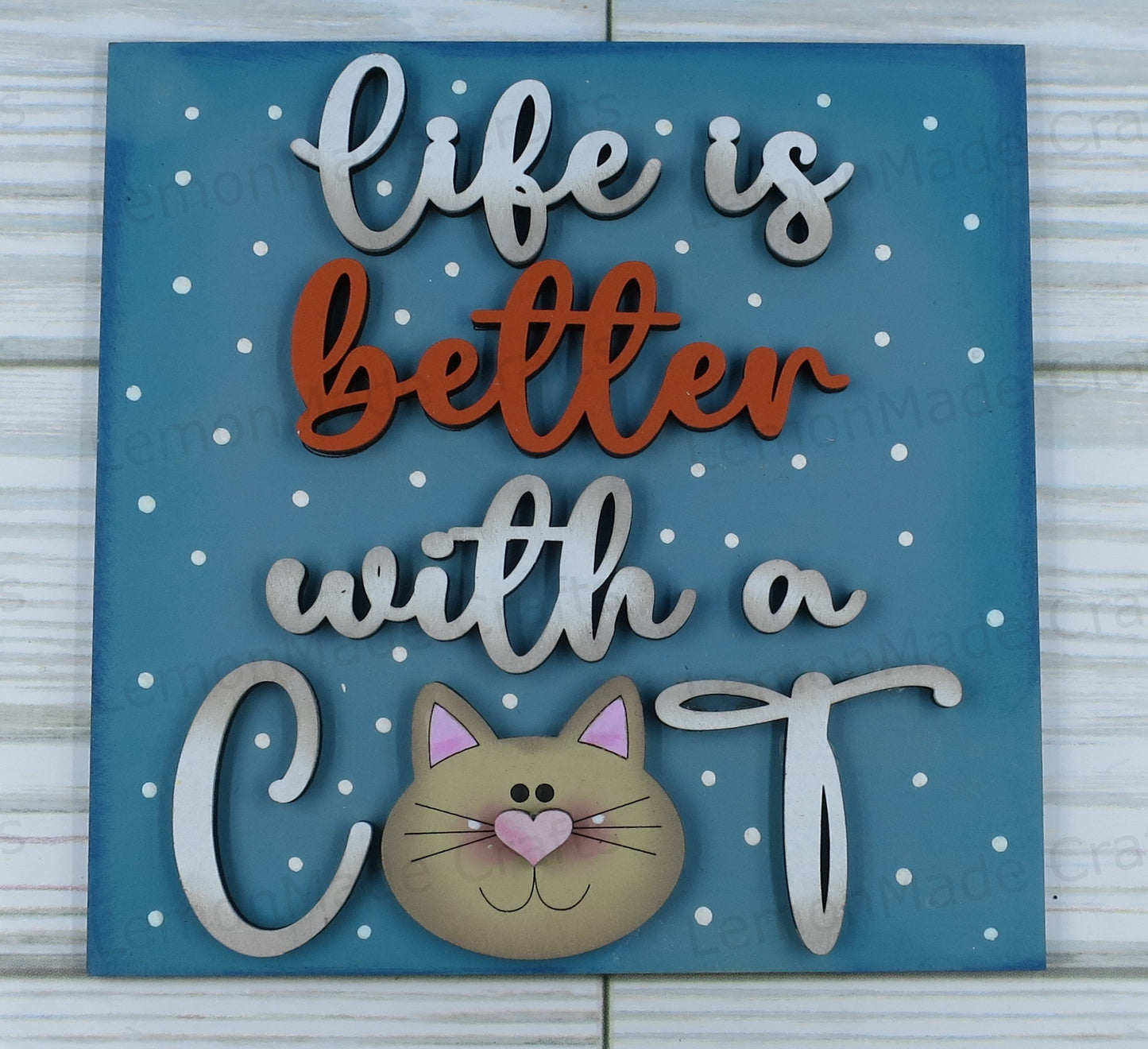 Interchangeable Tile: Cat's Meow