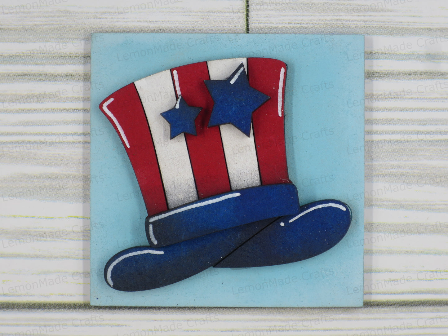 Interchangeable Mini Tile: Fourth of July