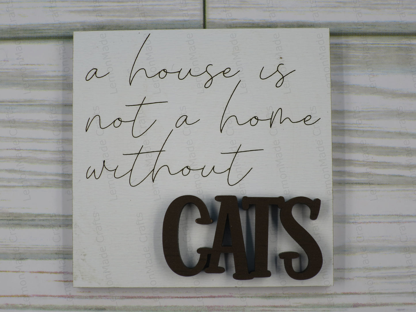 Interchangeable Mini Tile: Cat