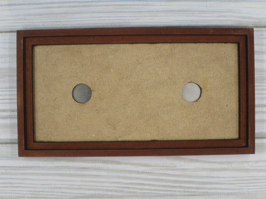 Interchangeable Mini Frame- Single Rectangle