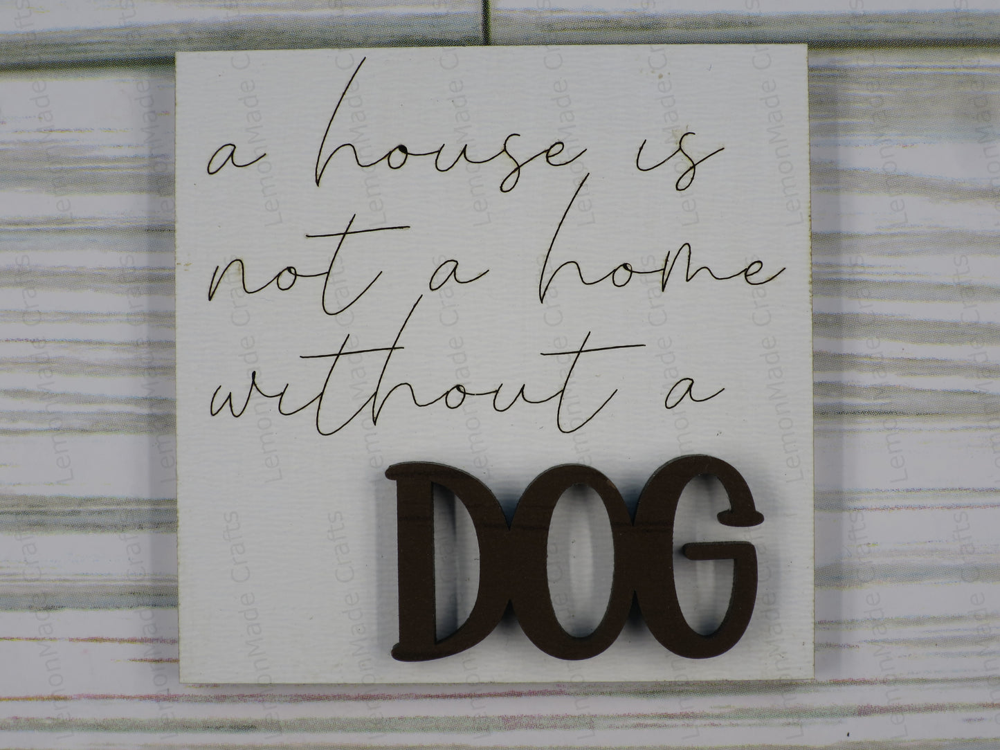 Interchangeable Mini Tile: Dog