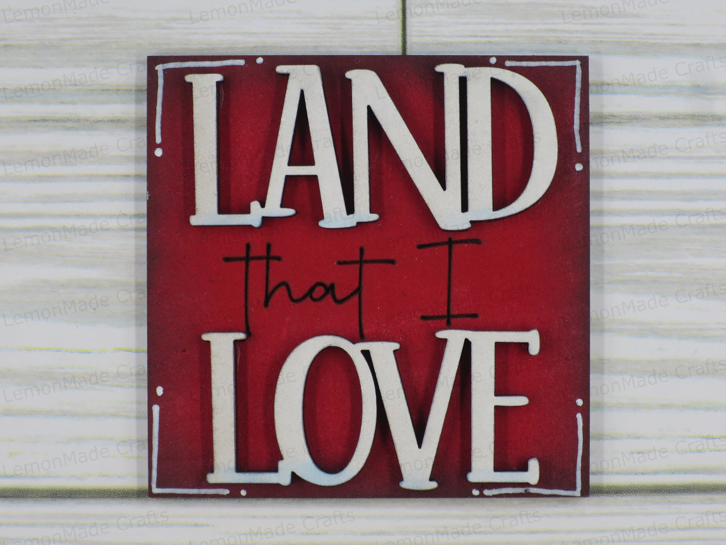 Interchangeable Mini Tile: Fourth of July