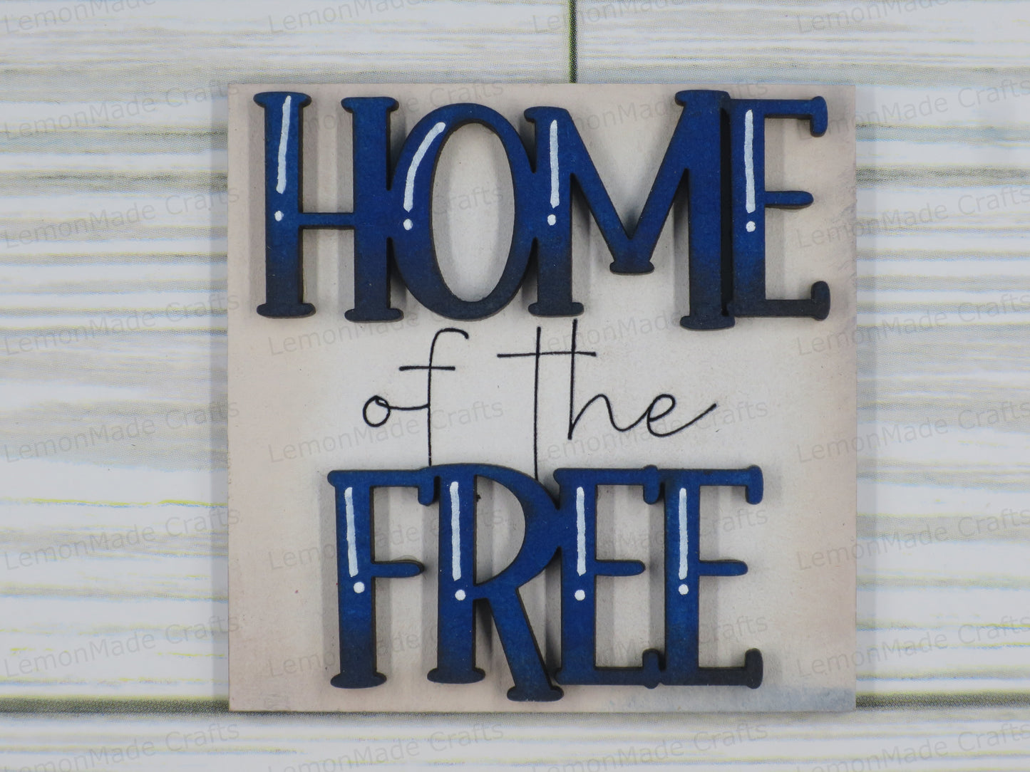 Interchangeable Mini Tile: Fourth of July