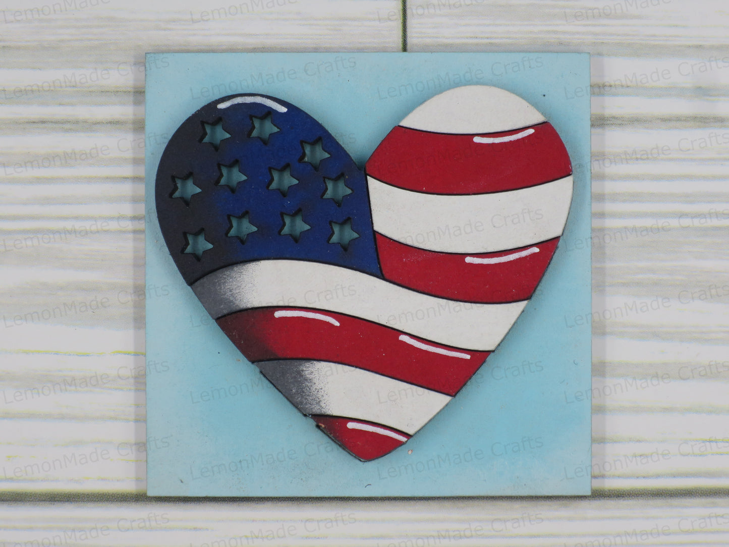 Interchangeable Mini Tile: Fourth of July