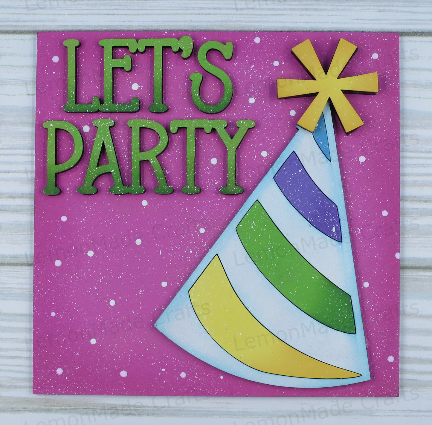 Interchangeable Tile: Happy Birthday Wish