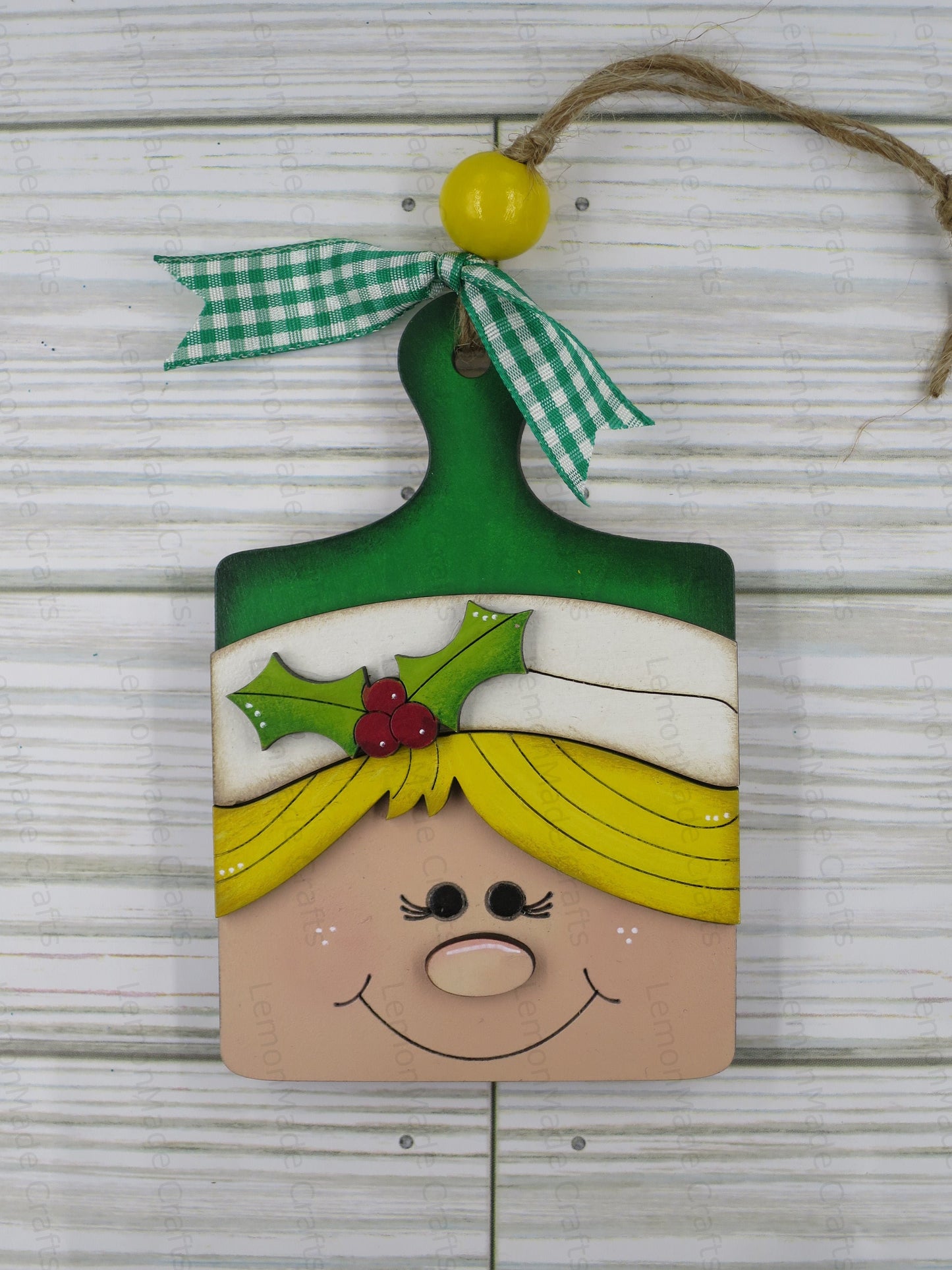 Ornament-Christmas Breadboard Gift Card