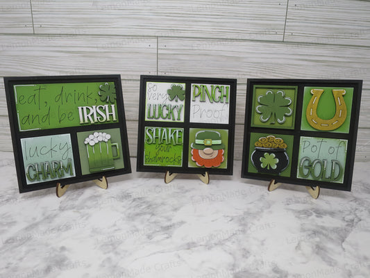 Interchangeable Mini Tile: St Patrick's Day