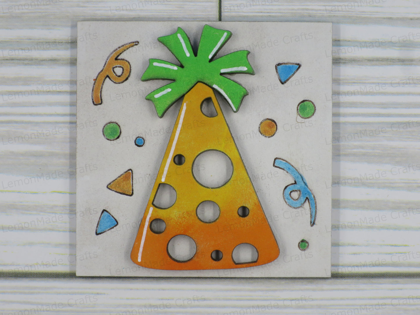Interchangeable Mini Tile: Birthday