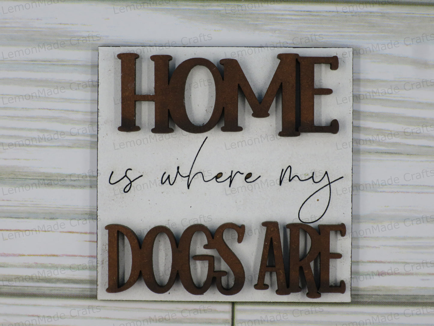 Interchangeable Mini Tile: Dog