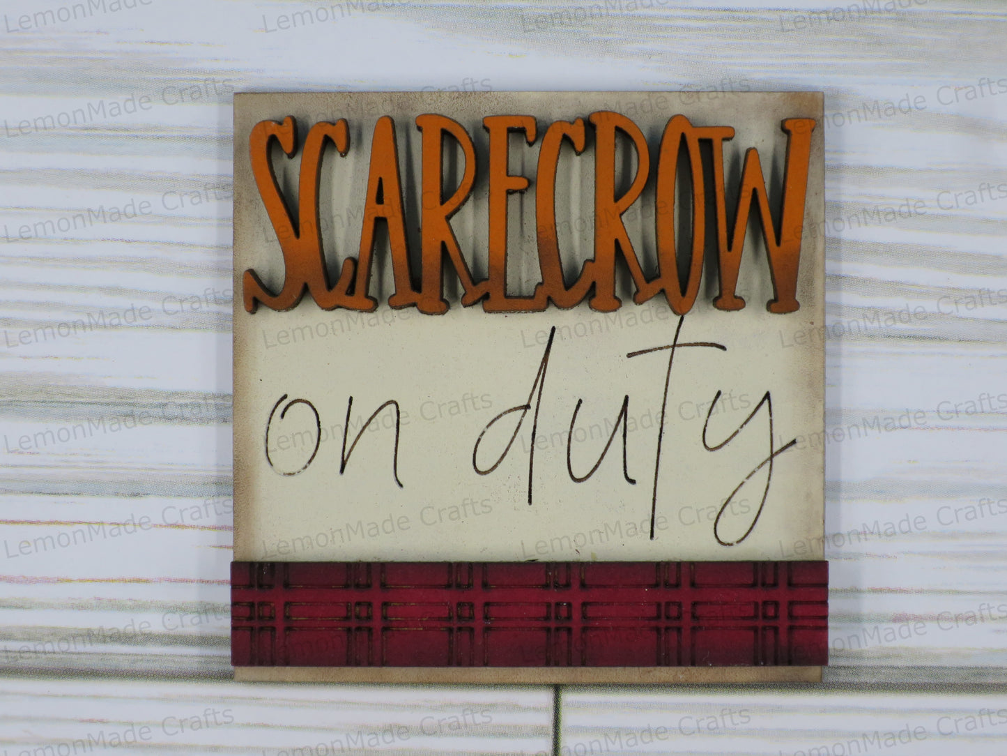 Interchangeable Mini Tile: Scarecrow