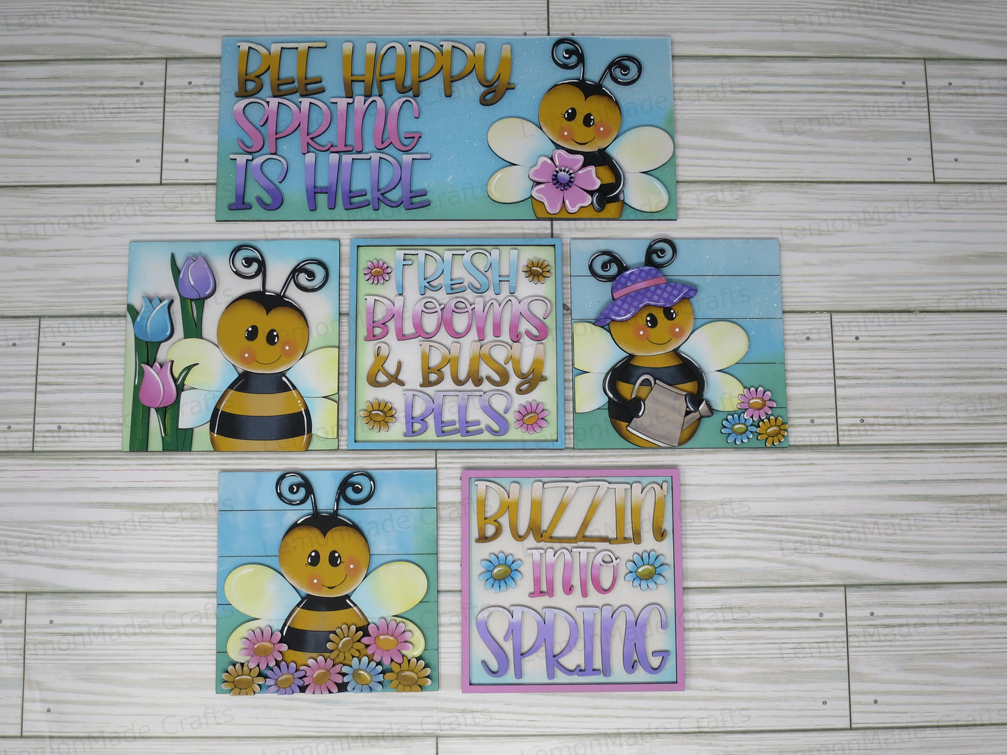 Interchangeable Tile: Bee Spring