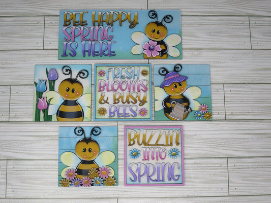 Interchangeable Tile: Bee Spring