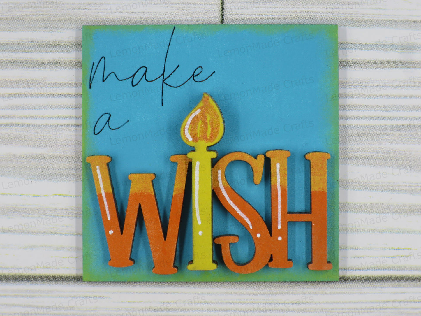 Interchangeable Mini Tile: Birthday