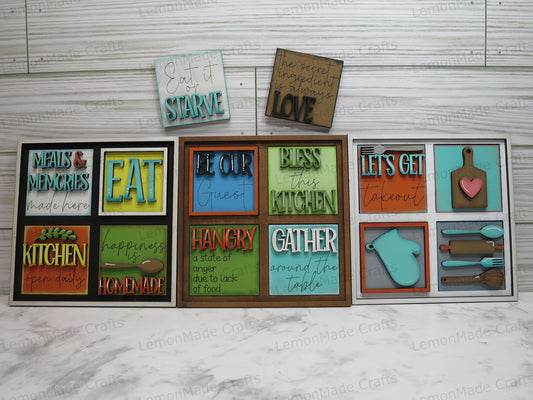 Interchangeable Mini Tile: Kitchen