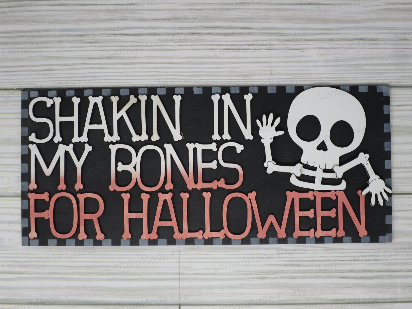 Interchangeable Tile: Cute Skeleton