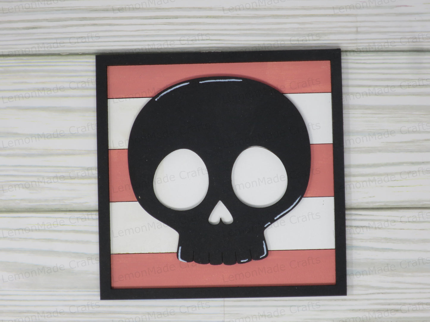 Interchangeable Tile: Cute Skeleton