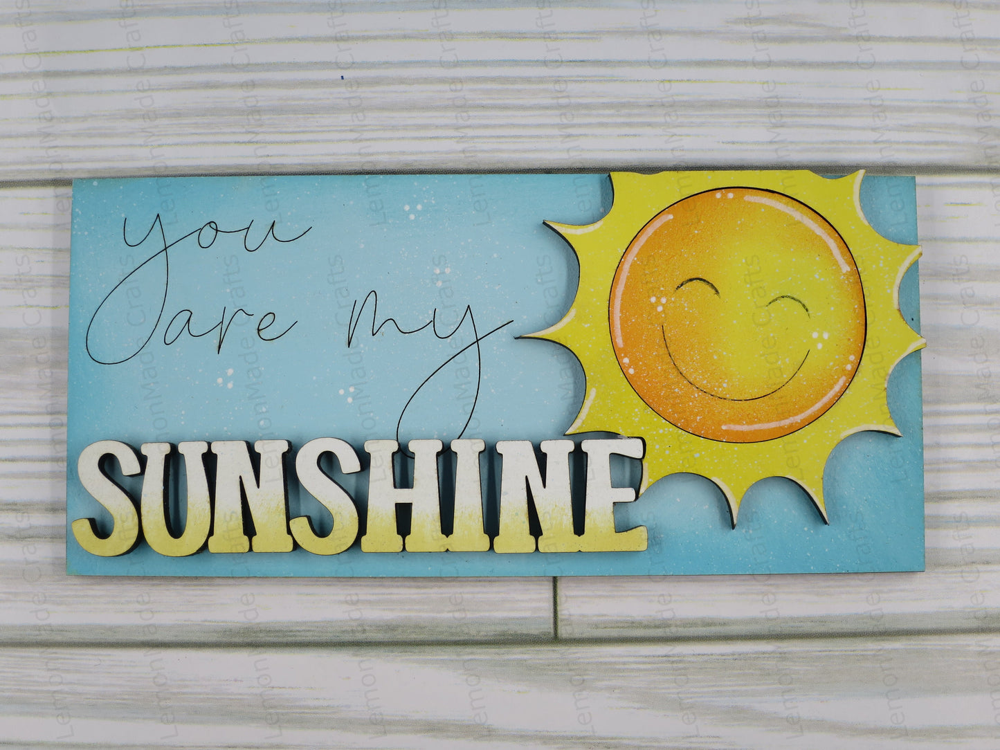 Interchangeable Mini Tile: Sunshine